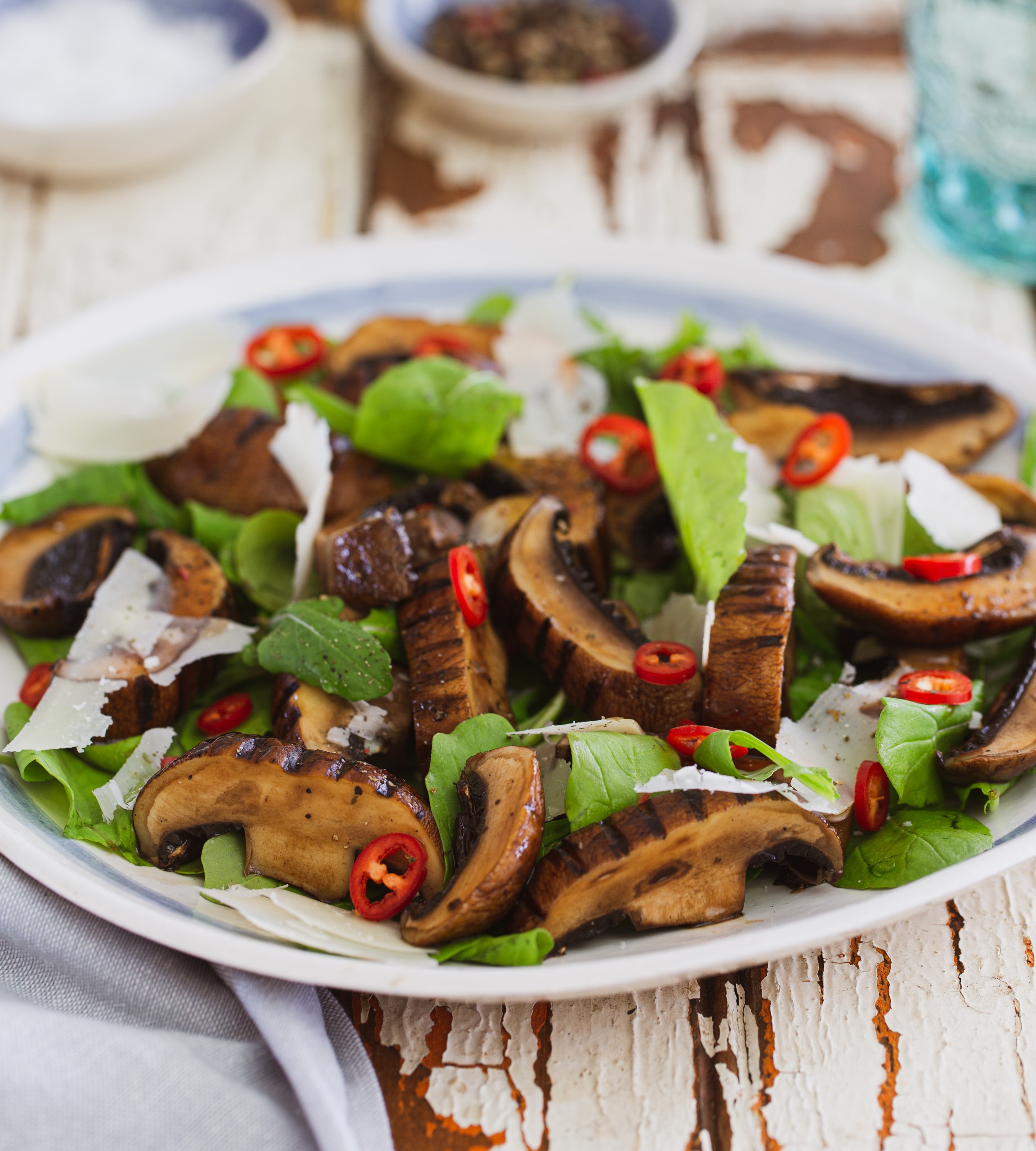 Glazed Mushroom Tagliata - Mushroom Info